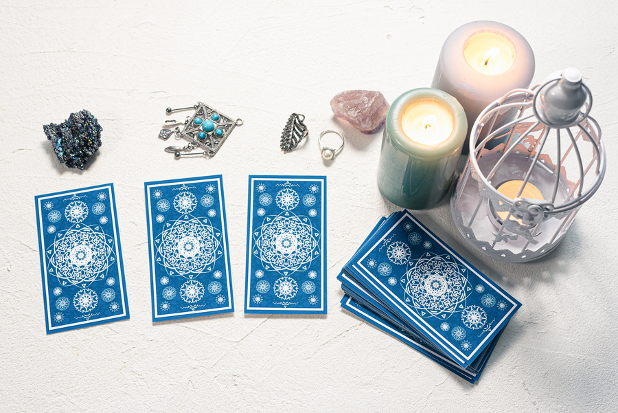 Tarot cards.